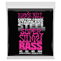 Ernie Ball 2844 Super Slinky Stainless Steel Electric Bass 45-100