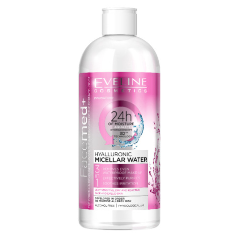 EVELINE FACEMED+ Hyaluron micellar 400ml