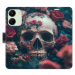Flipové puzdro iSaprio - Skull in Roses 02 - Xiaomi Redmi 13C