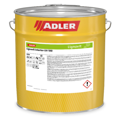 ADLER LIGNOVIT INTERIOR UV 100 - Lazúra s UV ochranou 4 l lignovit interior - zugspitz