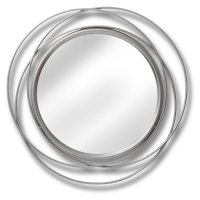 Estila Dizajnové kovové zrkadlo Smergl 80cm