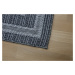 Kusový koberec Yukon 5649Z Antracite Dark Grey – na von aj na doma Rozmery kobercov: 160x230