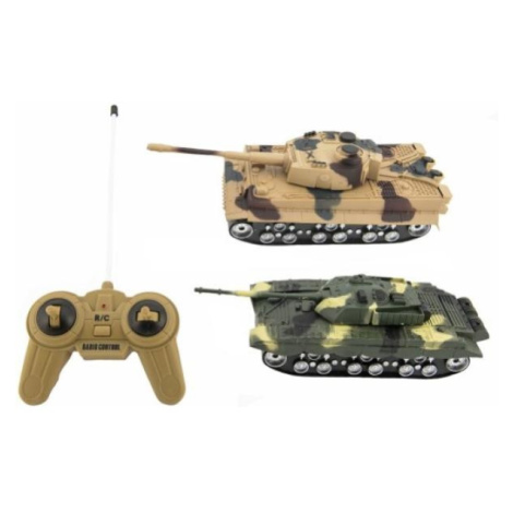 Tank RC 2ks 25cm plast na batérie so zvukom so svetlom