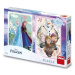 Puzzle Frozen: Anna a Elsa 2x77 dielikov