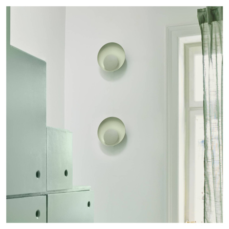 LED nástenné svetlo Marsi s káblom/zástrčkou, zelené Nordlux