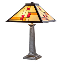 Stolná lampa KT1836-40+P1836 v štýle Tiffany