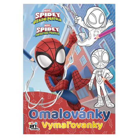 Jiri Models Omaľovánky A4 Spidey