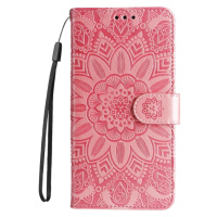Diárové puzdro na Samsung Galaxy S23 FE 5G S711 MEZZO kvety ružové