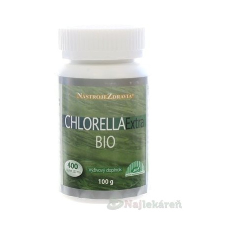 Nástroje zdravia CHLORELLA EXTRA BIO 100g 400 tabliet