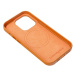 Leather Mag Cover Apple iPhone 16 Plus orange