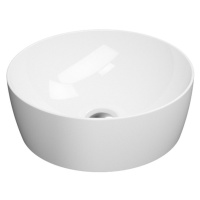GSI - SAND/NUBES keramické umývadlo na dosku, priemer 40cm, biela ExtraGlaze 903911