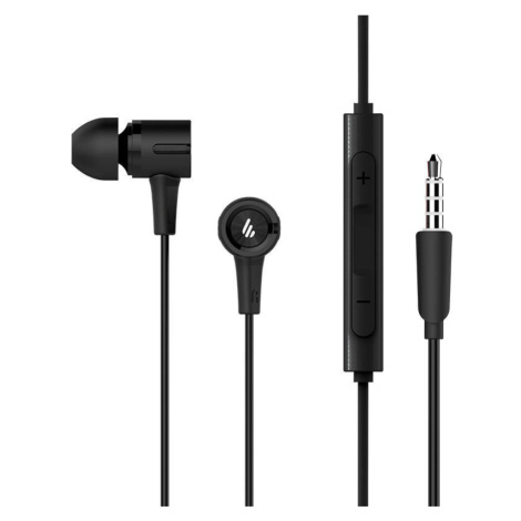 Káblové stereo slúchadlá, 3,5 mm, mikrofón, funkčné tlačidlo, ovládanie hlasitosti, Edifier P205