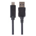 EMOS Nabíjací a dátový kábel USB-A 3.0 / USB-C 3.1, Quick Charge, 1 m, čierny, 2335072100