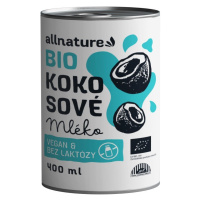 ALLNATURE Kokosové mlieko BIO 400 ml