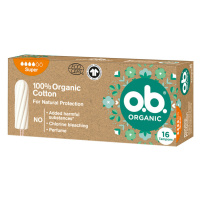 O.B. Super organické tampóny 16 kusov