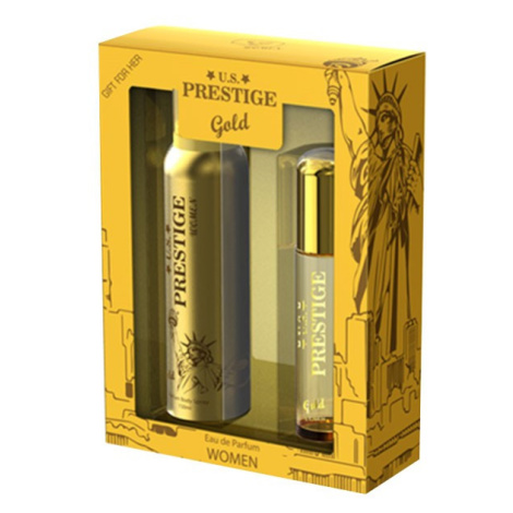 America U.S. Prestige Gold Darčekový set EDP 50ml + Deo150ml
