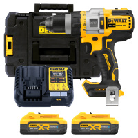 DEWALT 18V XR XRP Aku vŕtačka s príklepom, 2x 5,0 Ah POWERSTACK DCD999H2T-QW