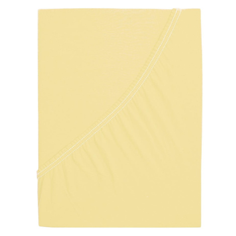 Žltá napínacia plachta 90x200 cm – B.E.S.