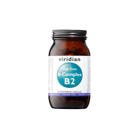 VIRIDIAN Nutrition B-Complex B2 High Two 90 kapsúl