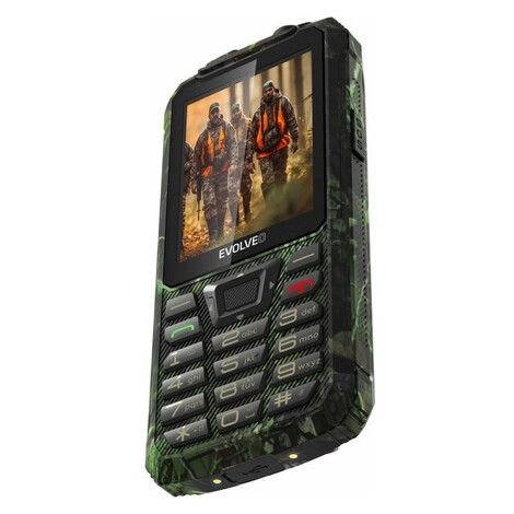 EVOLVEO StrongPhone Z6 zelená kamufláž