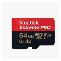 SanDisk Extreme Pro microSDXC 64 GB A2 Class 30 UHS-II V30, 200/140MBps