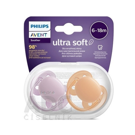 AVENT CUMLÍK Ultra Soft Premium 6-18m dievča