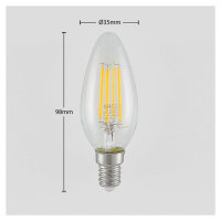 LED žiarovka filament E14 4W 827 3-stepdim 2 ks