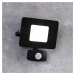 LED reflektor vonkajší Faedo 3, snímač, čierna/20W