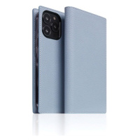 SLG Design puzdro D8 Full Grain Leather pre iPhone 13 Pro - Powder Blue