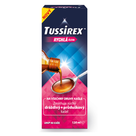 TUSSIREX Sirup na kašeľ 120 ml