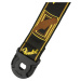 Fender Quick Grip Locking Strap Black/Yellow/Brown