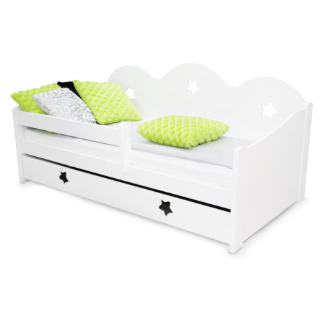 Detská posteľ Miki 80x160 cm Rošt: Bez roštu, Matrac: Matrac COCO 10 cm