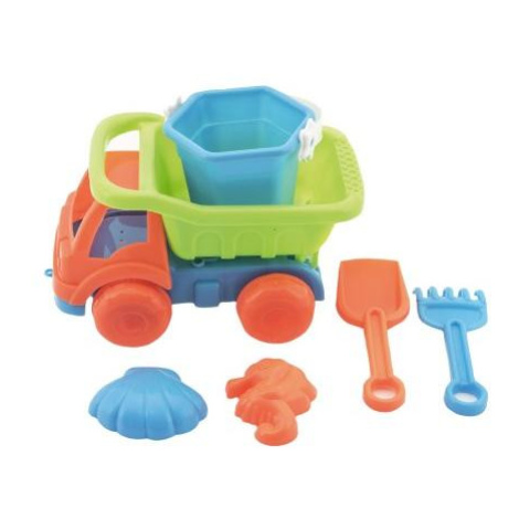 Auto do piesku s doplnkami plast 16cm 2 farby Teddies