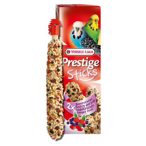 Maškrta Versele Laga Prestige Sticks Budgies tyčinky lesné ovocie 2ks 60g