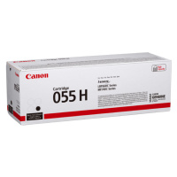 Canon originál toner 055 H BK, 3020C002, black, 7600str., high capacity