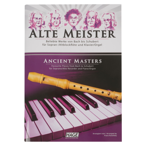 MS Ancient masters for soprano/alto recorder and piano/organ