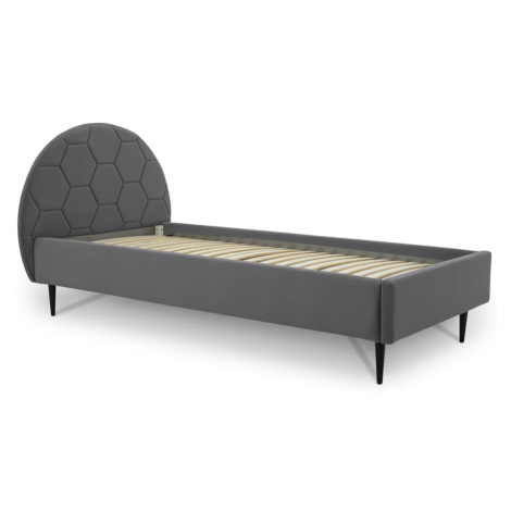Sivá detská posteľ s úložným priestorom 90x200 cm Mercury – Scandic