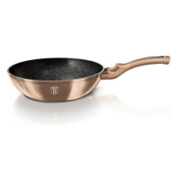 Berlingerhaus Metallic Line Rose Gold Noir BH-1891 Panvica wok s mramorovým povrchom 28 cm