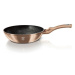 Berlingerhaus Metallic Line Rose Gold Noir BH-1891 Panvica wok s mramorovým povrchom 28 cm