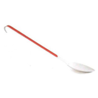 Smaltovaná kuchynská lyžica 10 cm červeno-biela - Ibili