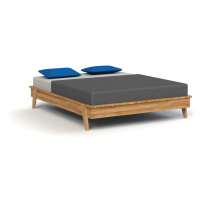 Dvojlôžková posteľ z dubového dreva 140x200 cm Retro - The Beds