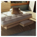 Drevená posteľ Kanso so 4 zásuvkami