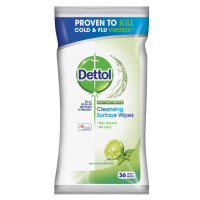 DETTOL Antibakteriálne utierky Limetka & Mäta, 36 ks