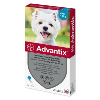 Advantix spot-on 1ml pipeta proti blchám a kliešťom pre psy od 4 do 10kg