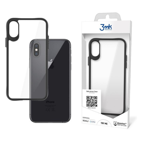 3mk ochranný kryt Satin Armor Case+ pre Apple iPhone X / iPhone XS