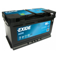 EXIDE AGM 80Ah Autobatéria Start-Stop 12V , 800A , EK800