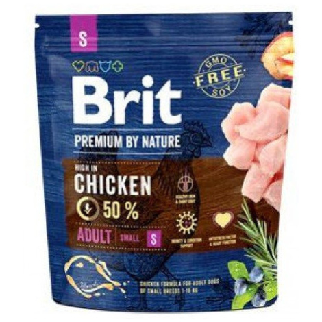 Brit Premium by Nature dog Adult S 1kg