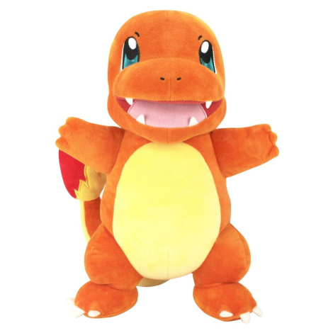 Interaktívny plyšový Pokémon Charmander šľahajúci plameň
