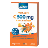 VITAR Vitamin C 500 mg s rakytníkom kapsule s postupným uvoľňovaním 60 ks