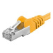 Premiumcord Patch kábel CAT 6a S-FTP RJ45-RJ45 AWG 26/7 7m žltý